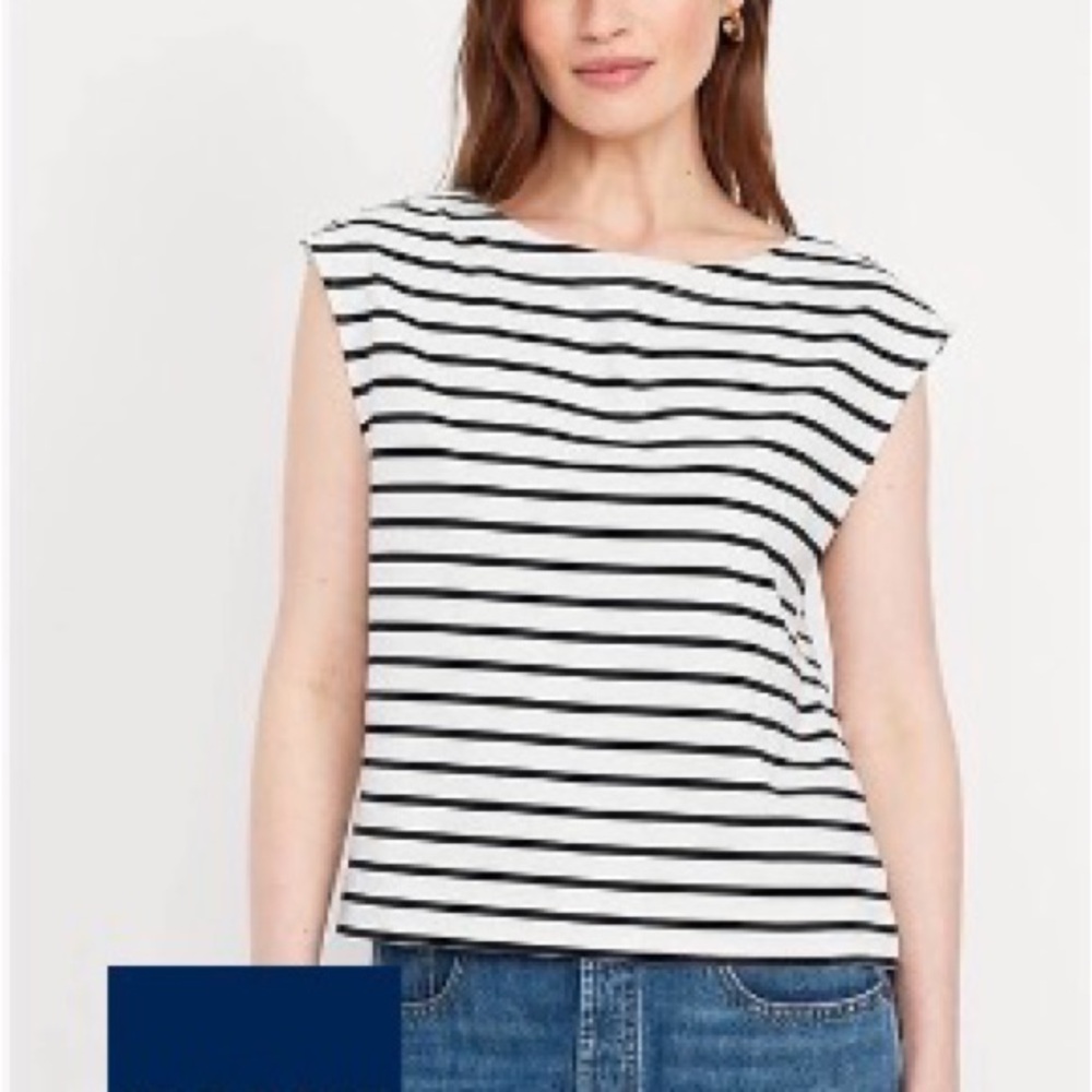 Old Navy Striped Mariner Top